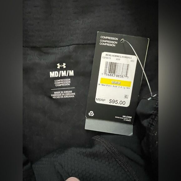 Under Armour UA Rush SmartForm 2.0 Compression Tights Shorts - Picture 8 of 11